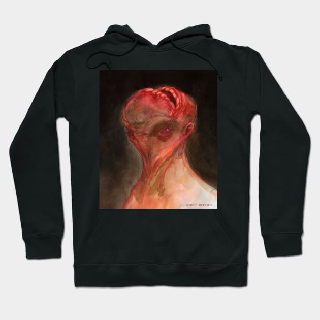 Portrait of a Man with Dangerous Thoughts Hoodie by VinceLocke